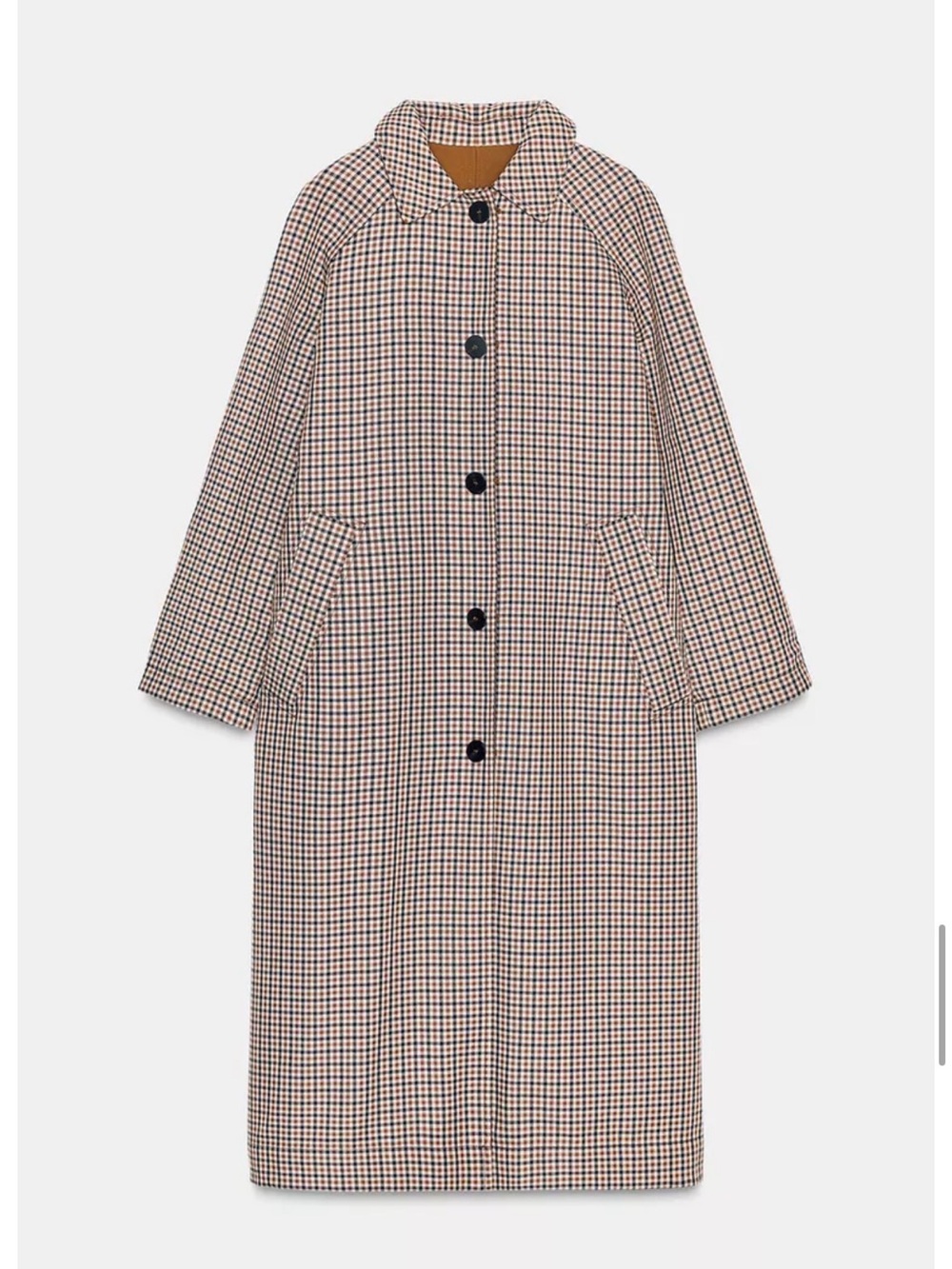 Zara collection réversible trench coat - Picture 4 of 8